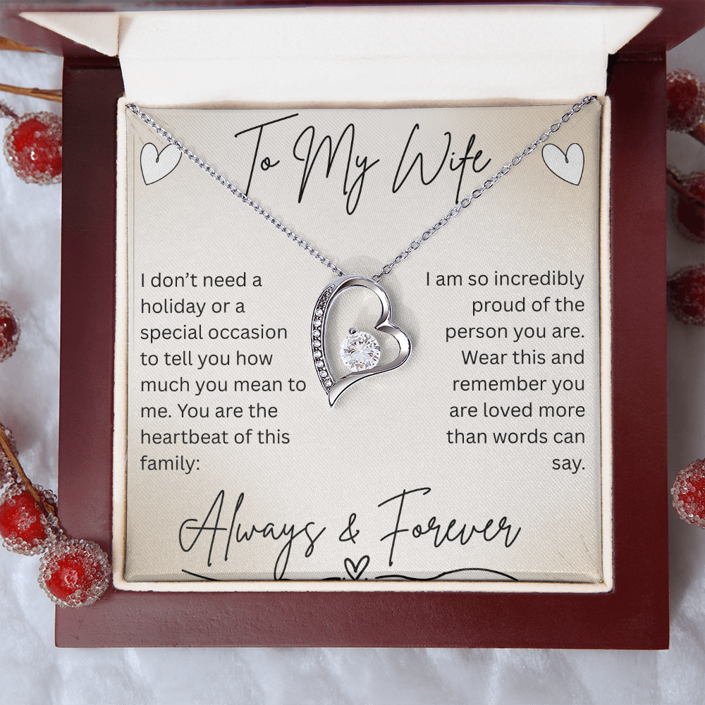 Forever Love Necklace - Wife