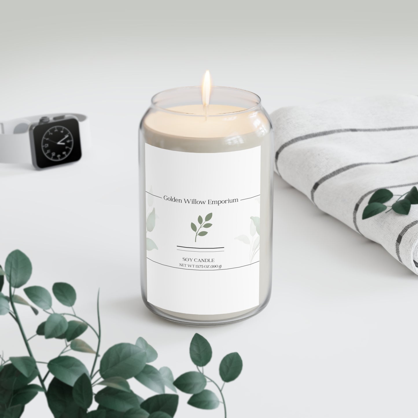 End of the Day Soy Candle – Cozy Gift for Her - Golden Willow Emporium