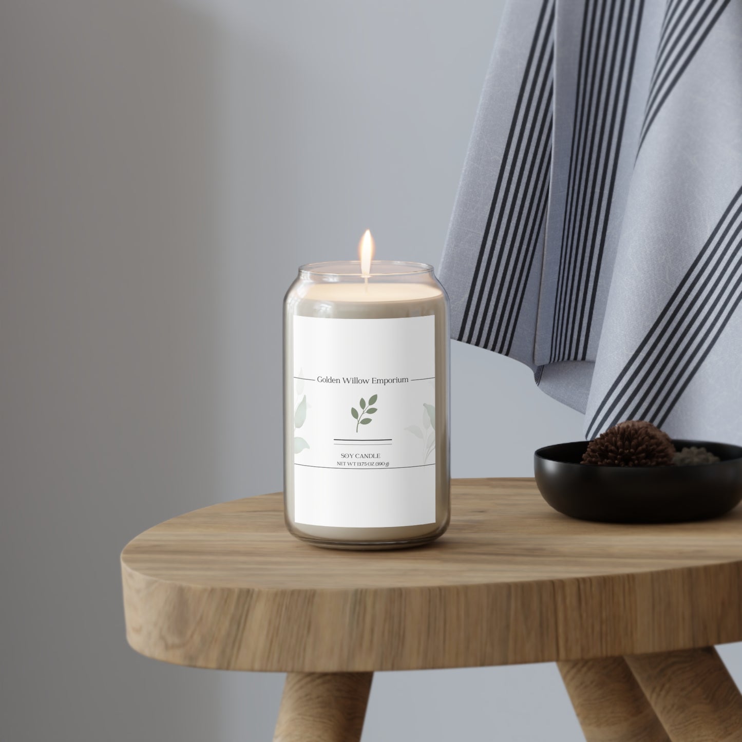 End of the Day Soy Candle – Cozy Gift for Her - Golden Willow Emporium
