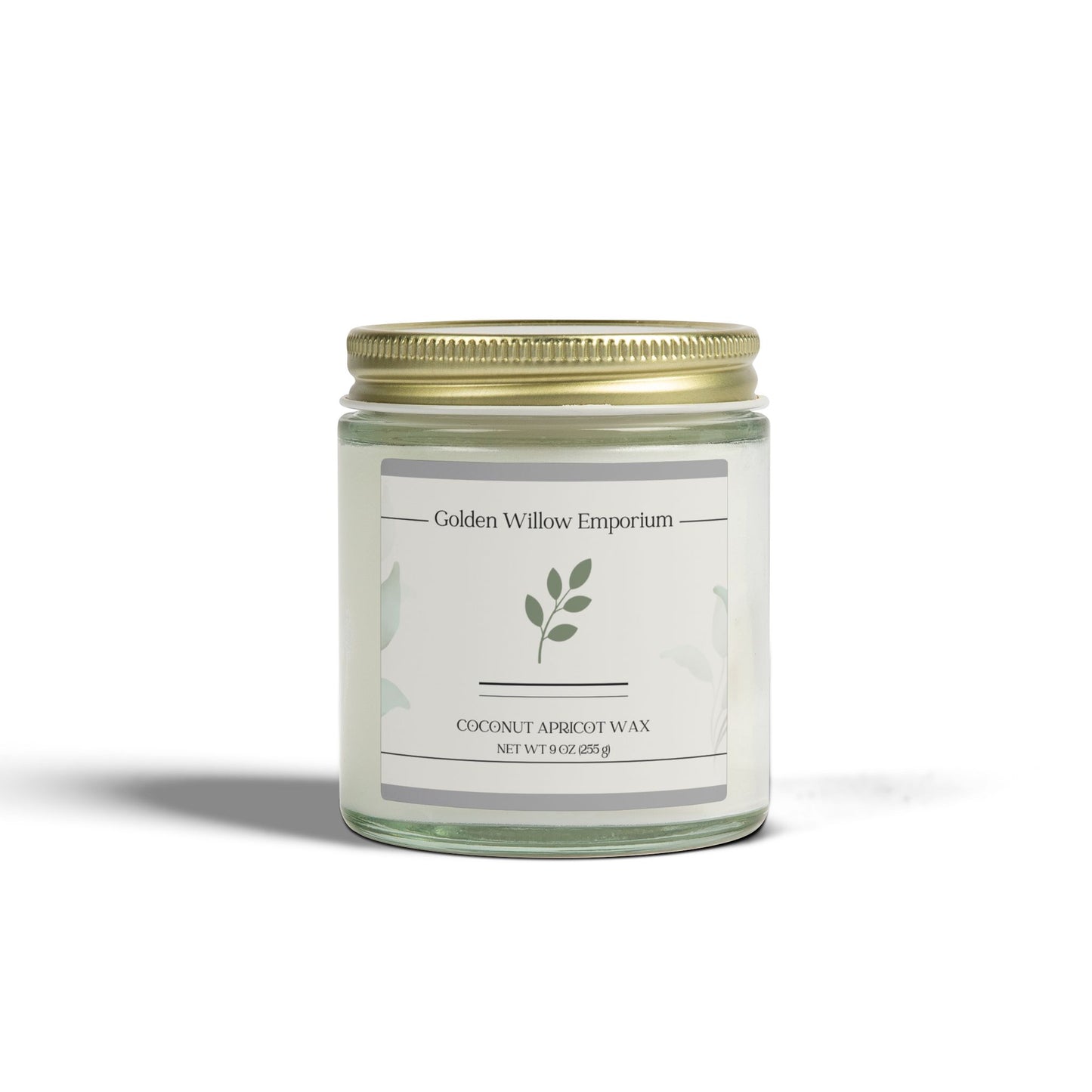 Quiet Moments Coconut Apricot Candle – Calm Gift for Her - Golden Willow Emporium