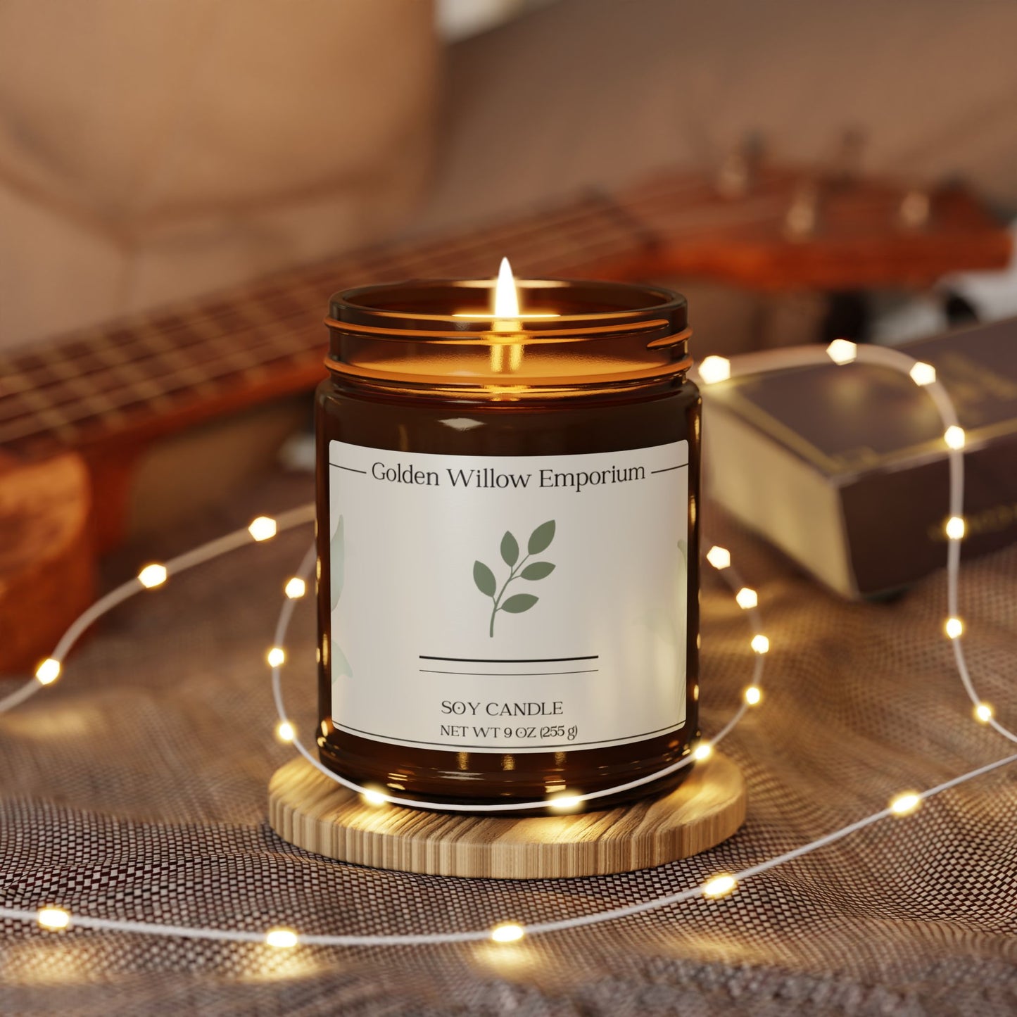 Kitchen & Hearth Soy Candle – Cozy Gift for Her - Golden Willow Emporium