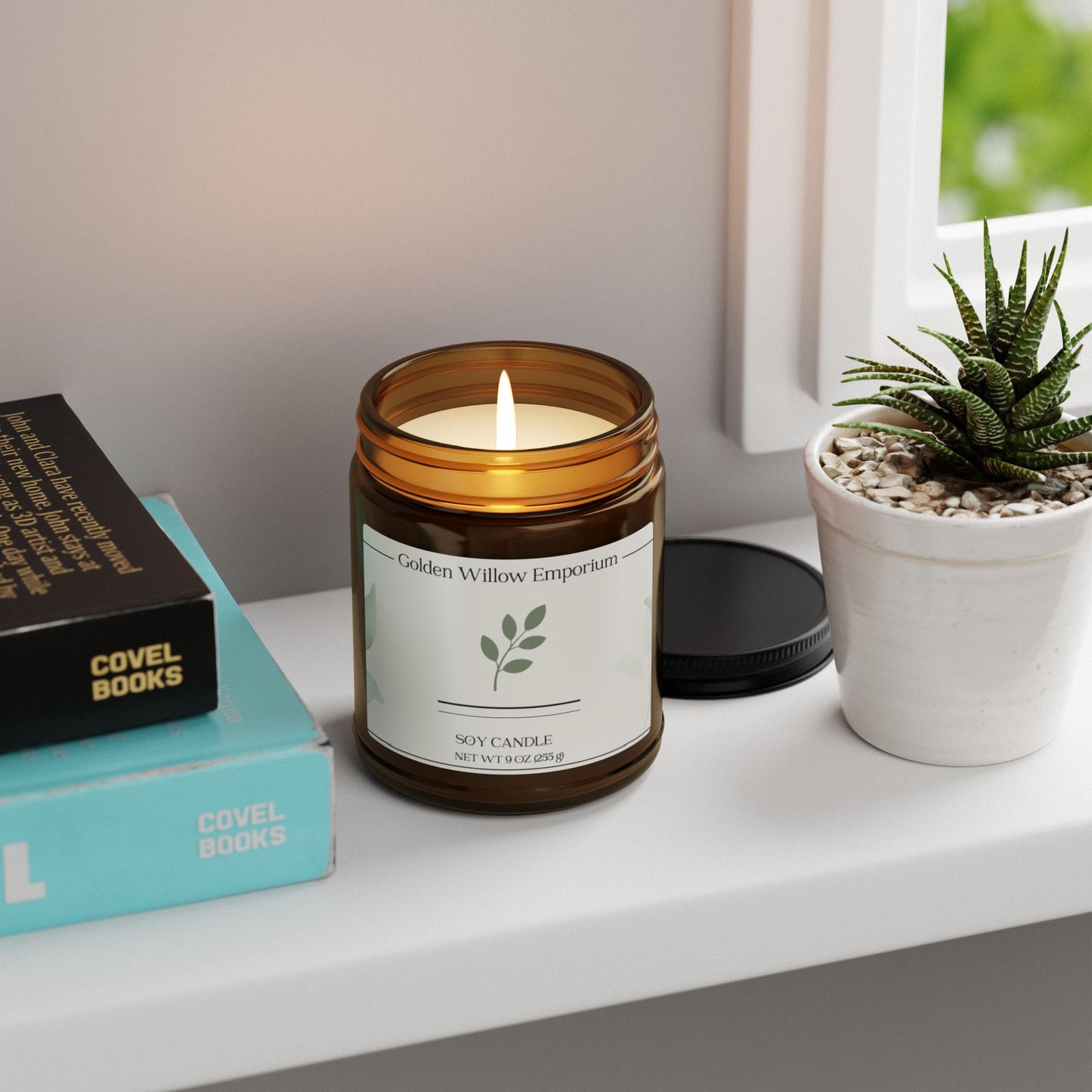 Kitchen & Hearth Soy Candle – Cozy Gift for Her - Golden Willow Emporium