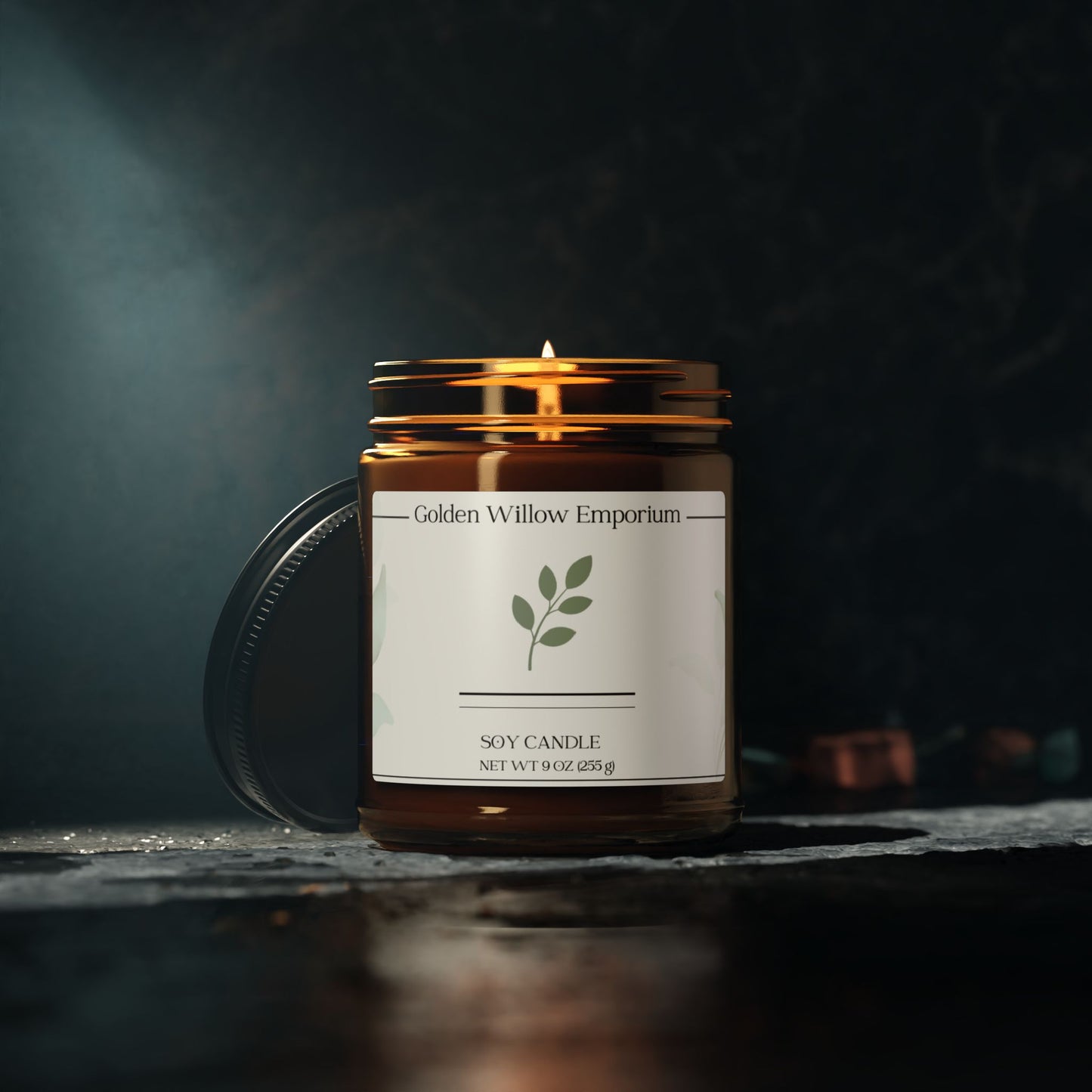 Kitchen & Hearth Soy Candle – Cozy Gift for Her - Golden Willow Emporium