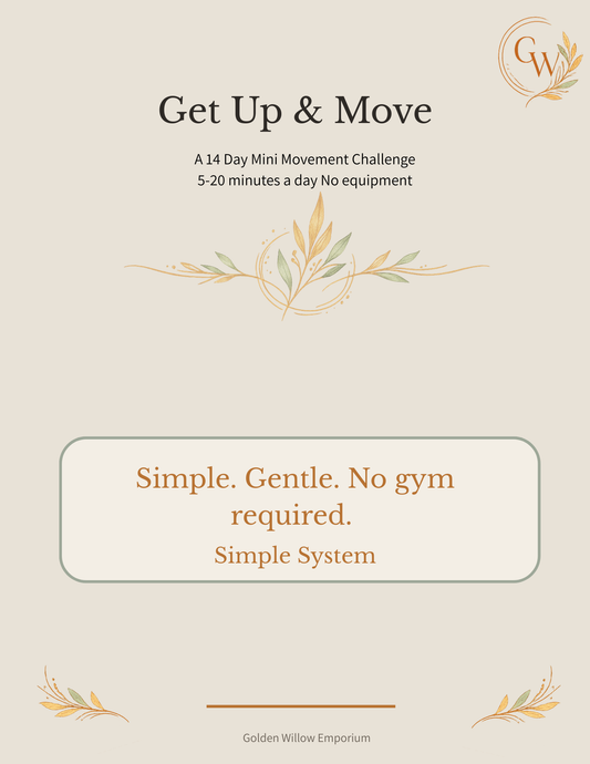 Get Up & Move 14-Day Challenge – Digital Download for Her - Golden Willow Emporium