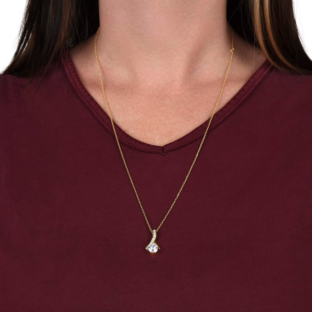 My Biggest Cheerleader Necklace – Proud Mom Gift - Golden Willow Emporium