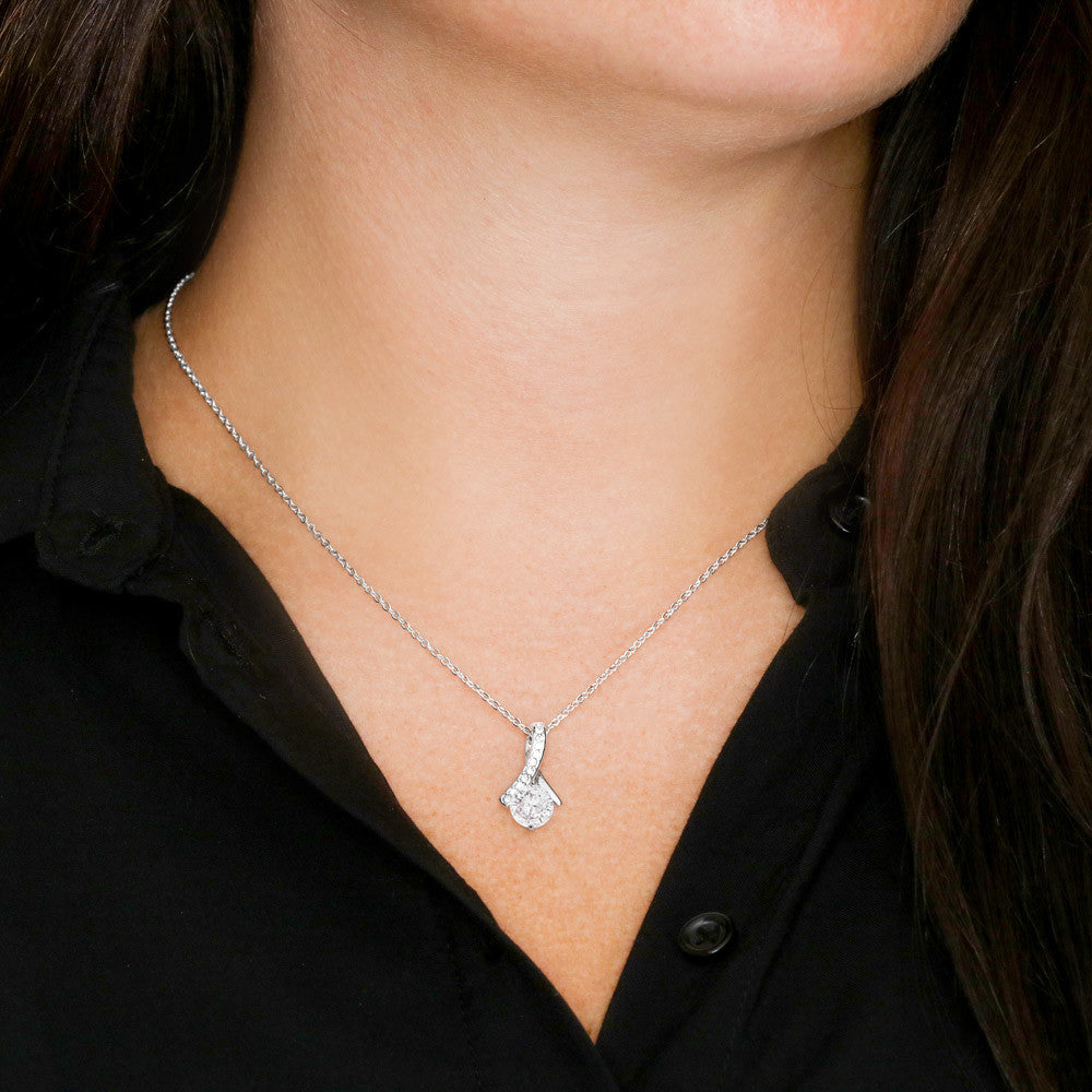 Stronger Than You Know Necklace – Inspirational Mom Gift from Son - Golden Willow Emporium