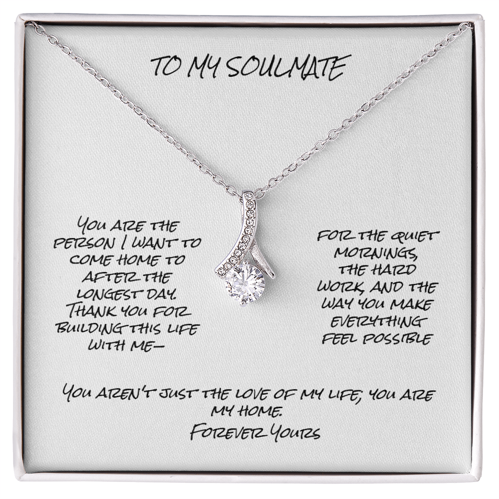 Soulmate Anniversary Necklace – Meaningful Gift for Her - Golden Willow Emporium