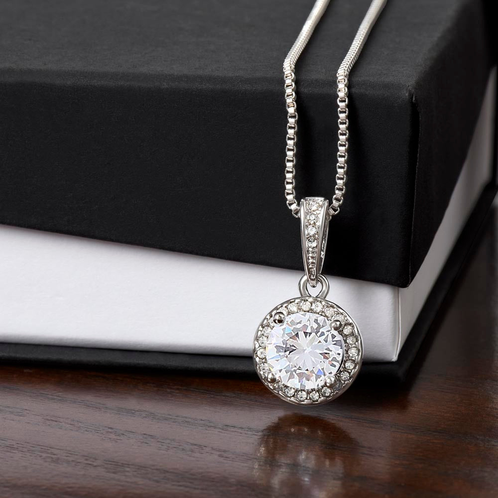 Eternal Hope Necklace – Elegant CZ Jewelry Gift for Her - Golden Willow Emporium