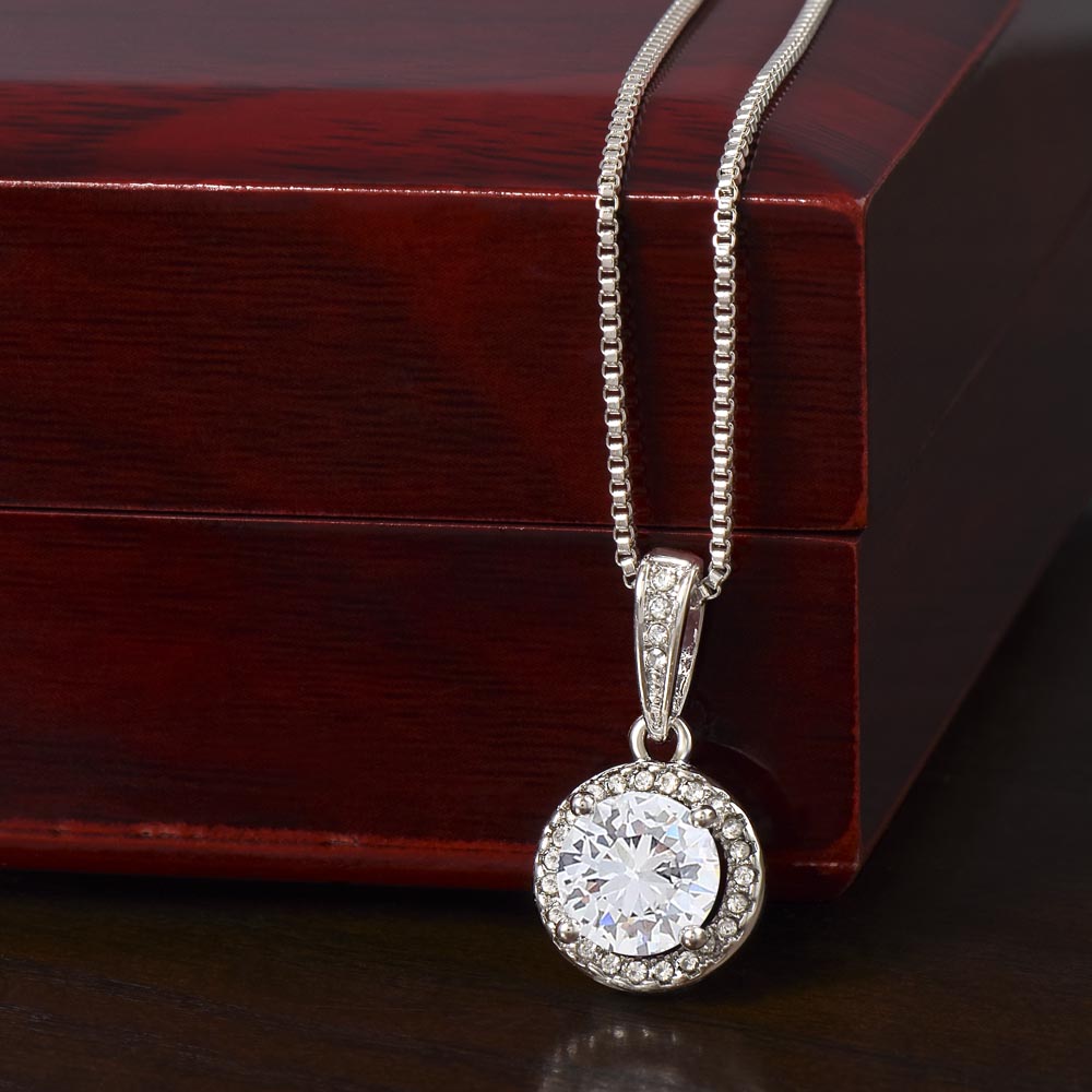 Eternal Hope Necklace – Elegant CZ Jewelry Gift for Her - Golden Willow Emporium