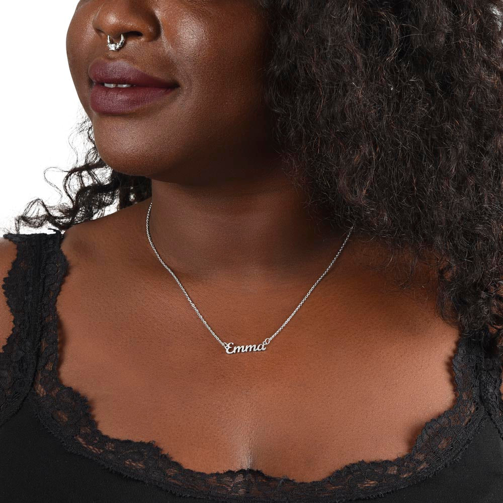 Personalized Name Necklace – Meaningful Gift for Her - Golden Willow Emporium