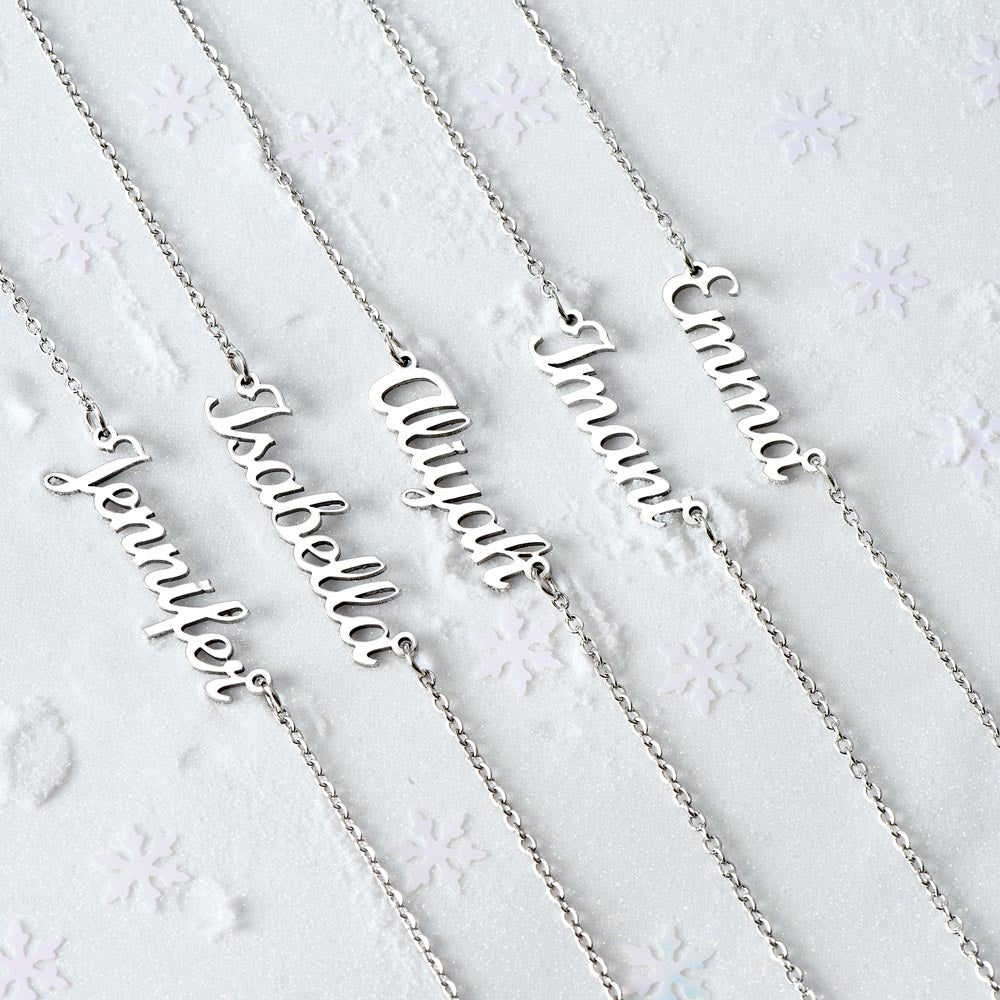Personalized Name Necklace – Meaningful Gift for Her - Golden Willow Emporium