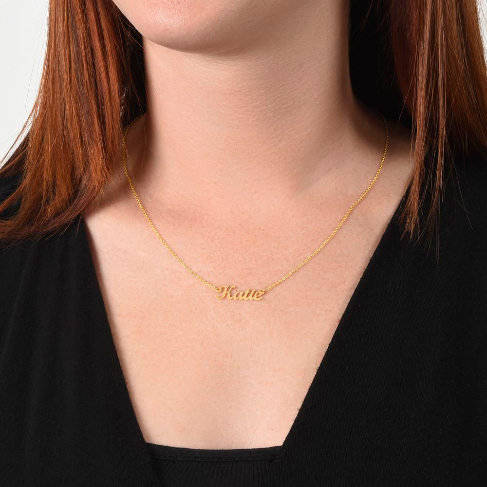 Personalized Name Necklace – Meaningful Gift for Her - Golden Willow Emporium