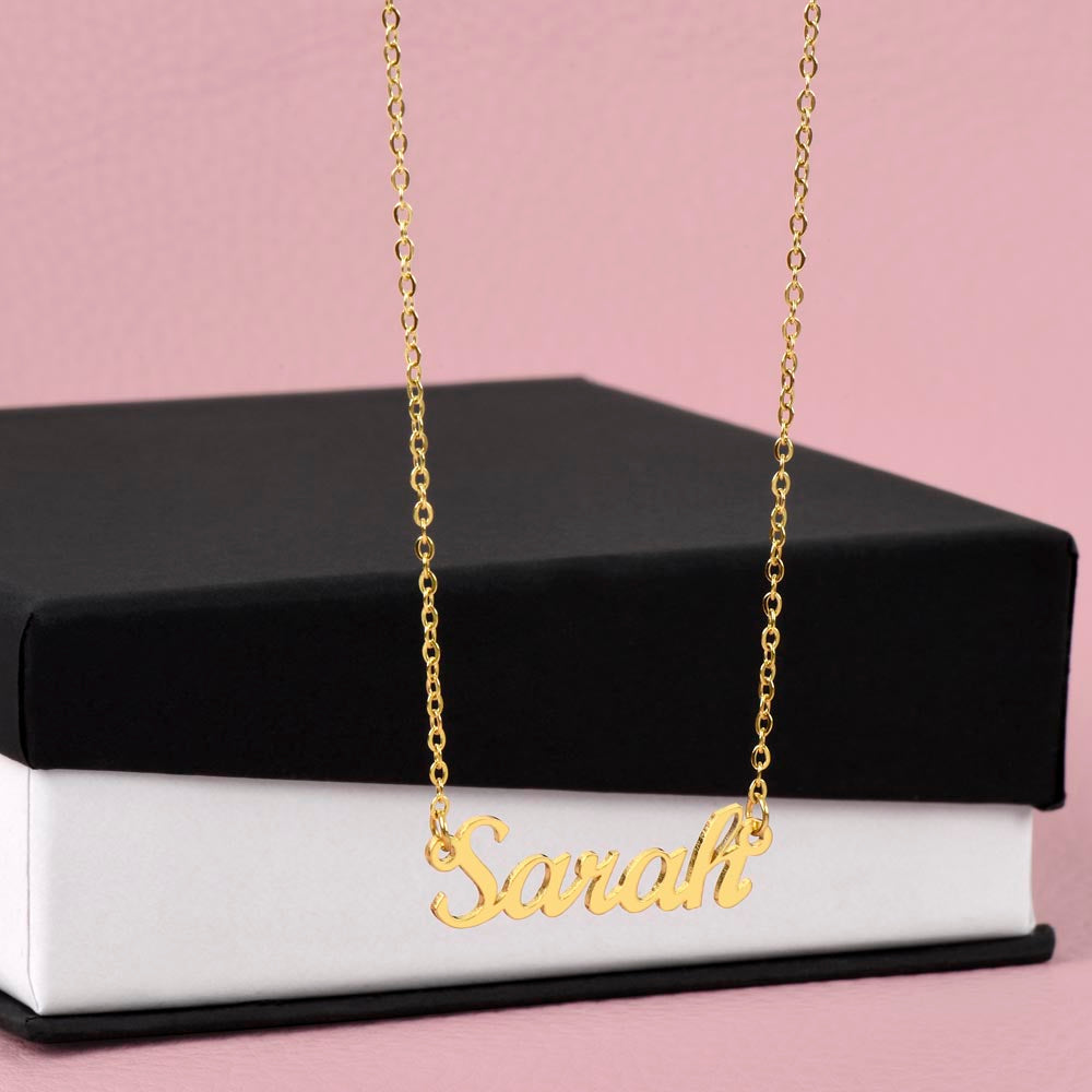 Personalized Name Necklace – Meaningful Gift for Her - Golden Willow Emporium