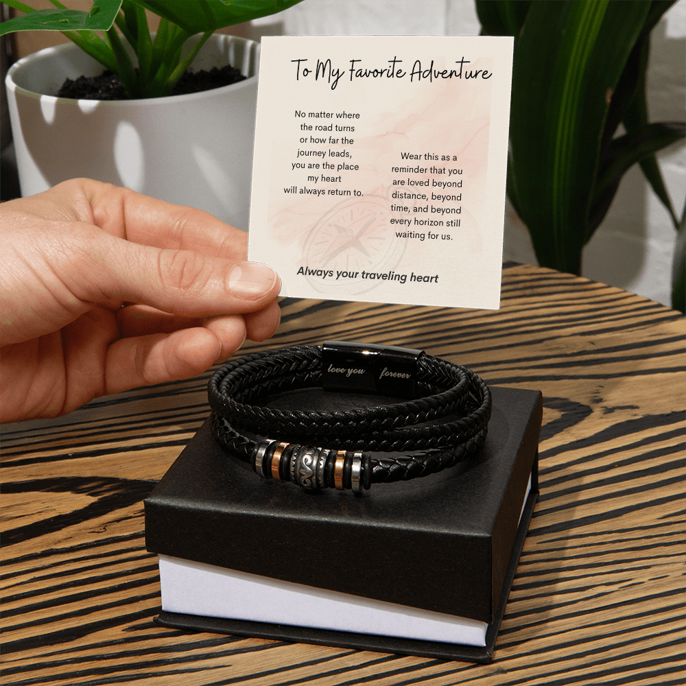 Traveler Bracelet – Meaningful Gift for the One You Love - Golden Willow Emporium
