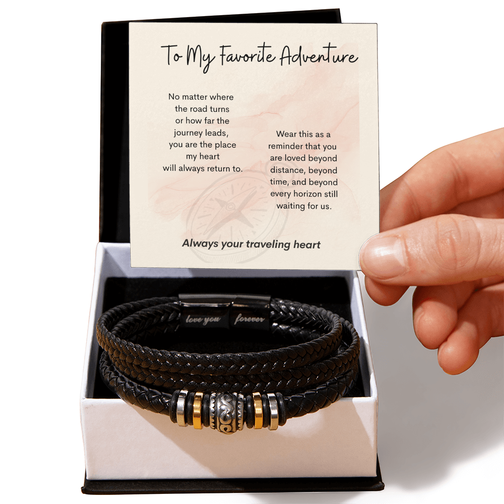 Traveler Bracelet – Meaningful Gift for the One You Love - Golden Willow Emporium