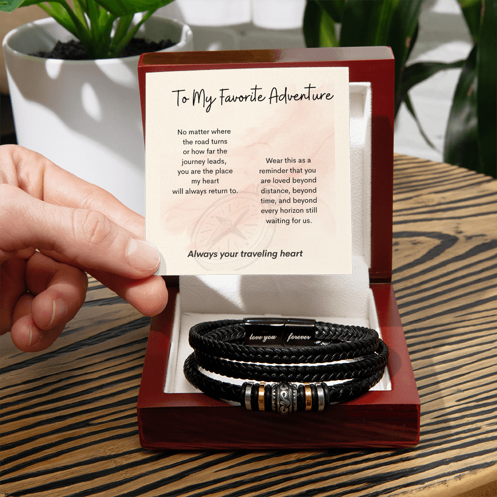 Traveler Bracelet – Meaningful Gift for the One You Love - Golden Willow Emporium