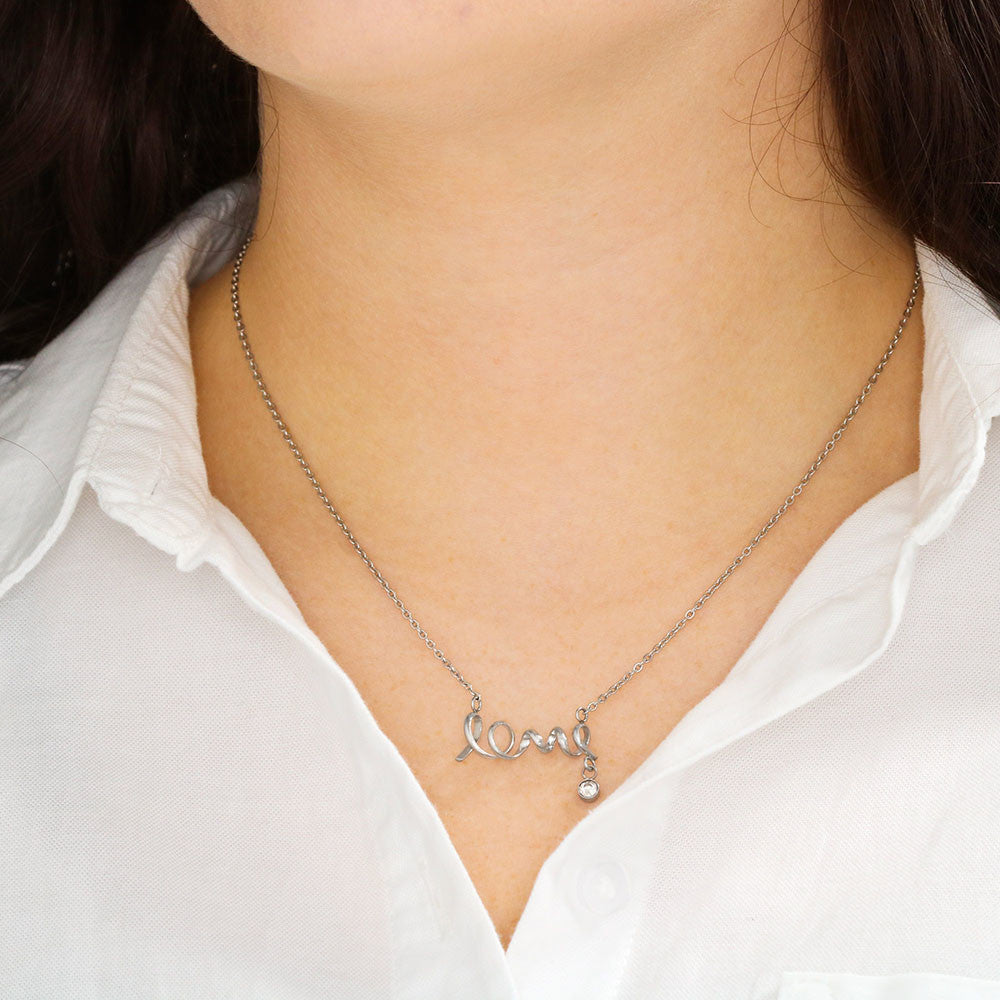 Grandma Necklace Keeper of Family Stories – Meaningful Gift - Golden Willow Emporium