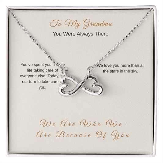 You Were Always There Necklace – Heartfelt Gift for Grandma - Golden Willow Emporium