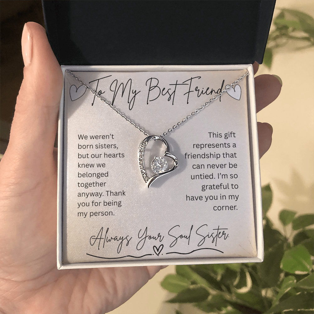 Soul Sister Friendship Necklace – Chosen Family Gift for Her - Golden Willow Emporium