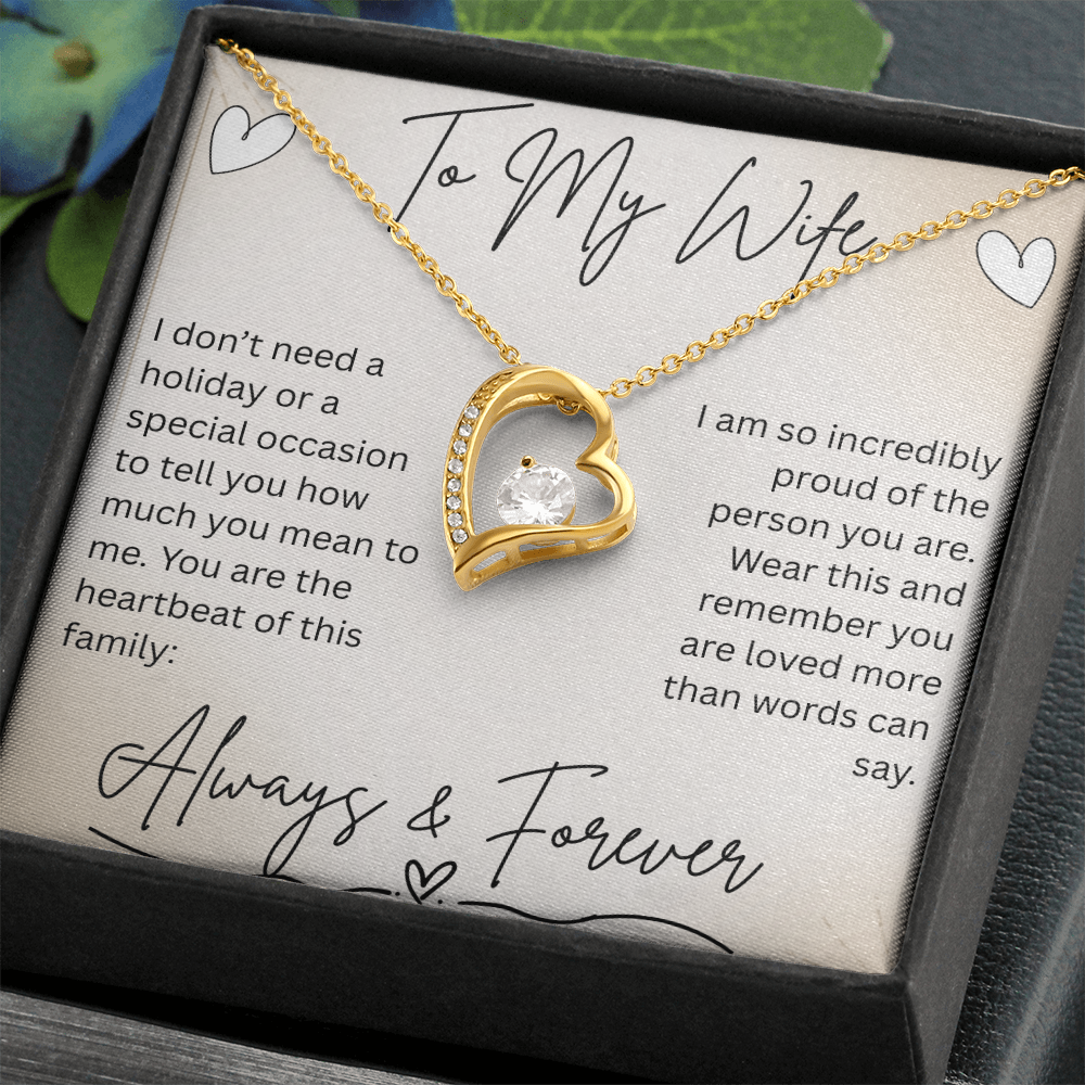 Forever Love Necklace - Wife