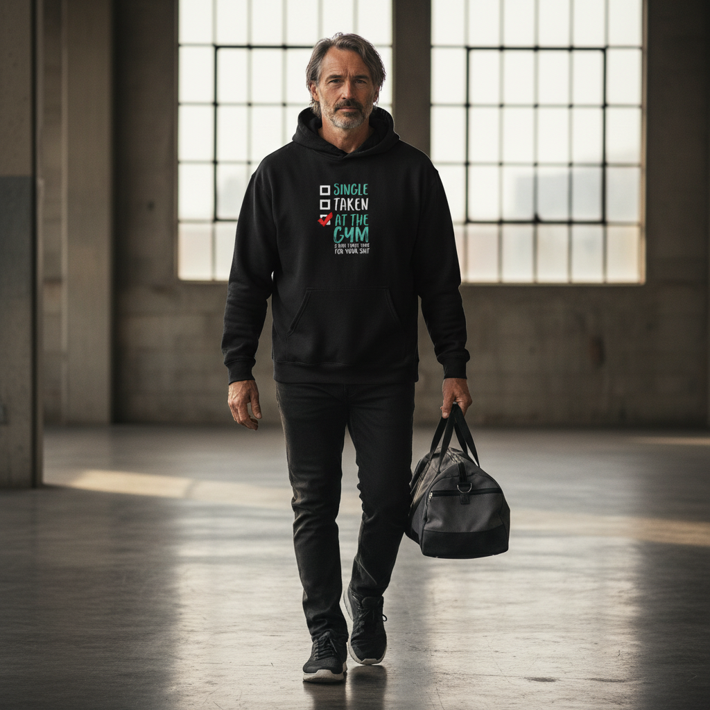 At the Gym Checklist Hoodie